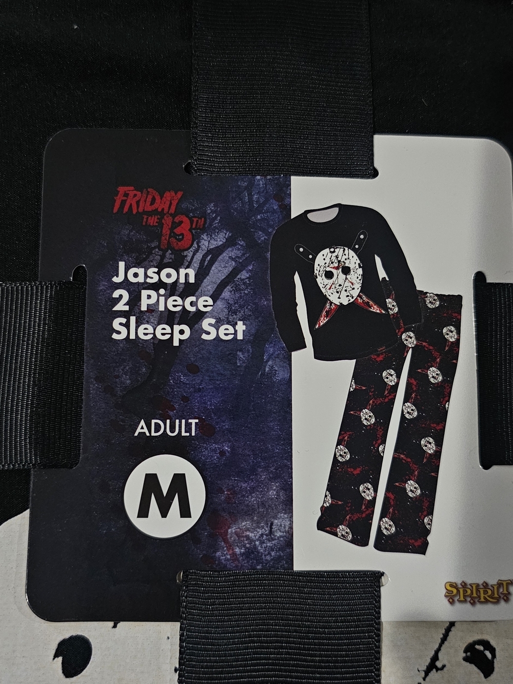 NWT Friday The 13th Jason Spirit Halloween Pajamas